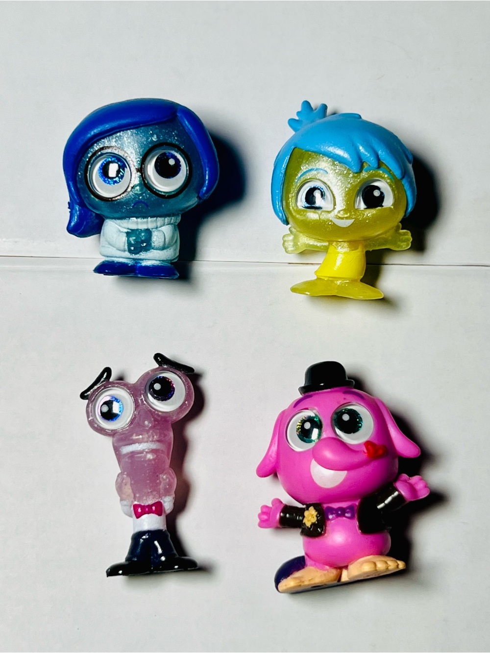 Disney Doorables Set Of 4 Inside Out Figures Joy Fear Sadness And BingBong